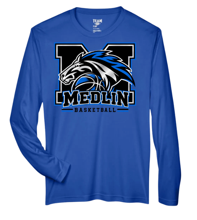 Medlin Basketball Long Sleeve Dry Fit