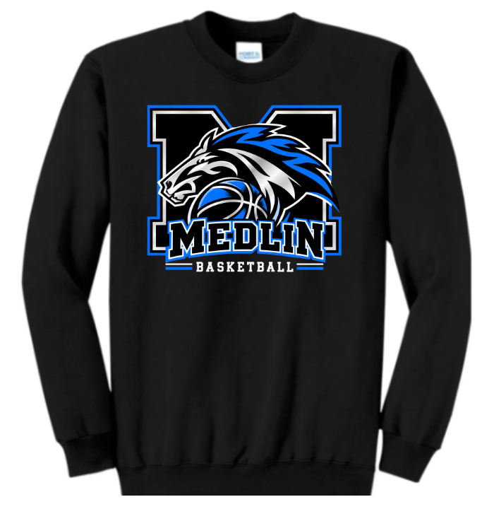 Medlin Basketball Crewneck